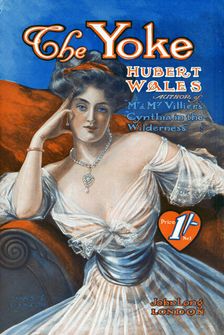 Advertisement for the book The Yoke, by Hubert Wales, 1908-1909