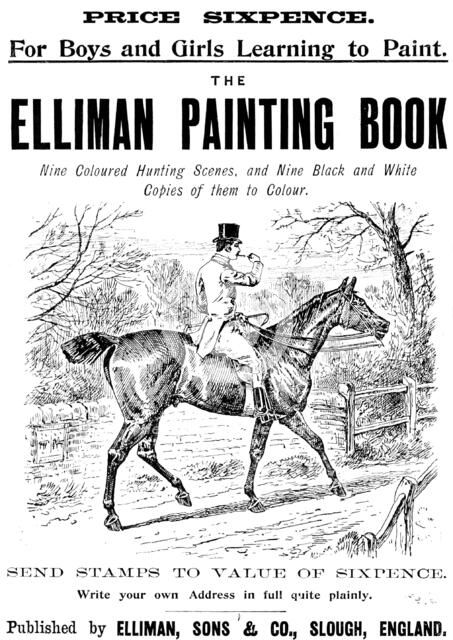 Advertisement for the Elliman Painting Book, 1898. Creator: Unknown.