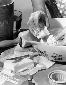 Advertising image for Daneland Lard, 1963. Creator: Michael Walters