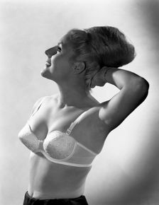 Advertising image for Truline bras, 1963. Creator: Michael Walters