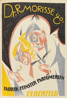 Advertising poster of the perfume factory Dr. R Morisse, 1919. Creator: Kampmann, Walter (1887-1945)