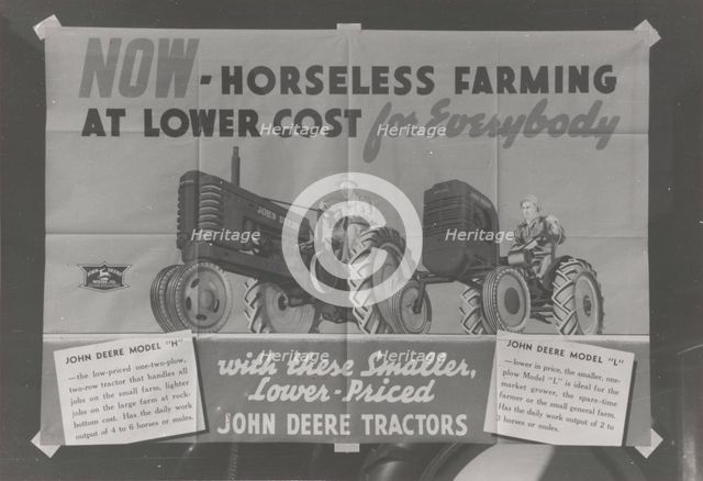 Advertising poster, Caldwell, Idaho,  1941-06. Creator: Russell Lee.