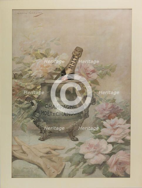 Advertising Poster for the Moet & Chandon. Creator: Abbéma, Louise (1853-1927).