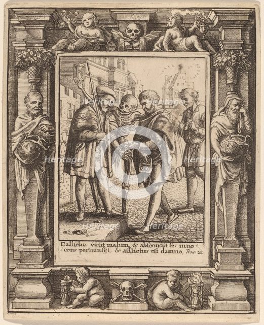 Advocate, 1651. Creator: Wenceslaus Hollar.