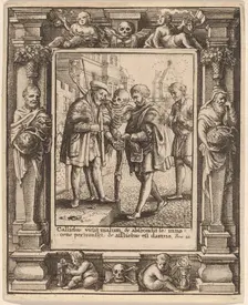 Advocate, 1651. Creator: Wenceslaus Hollar