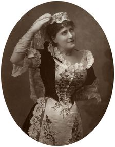 Ada Cavendish, British actress, 1882