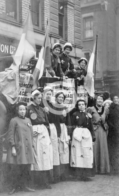 Ada Flatman, 1909. Artist: Unknown