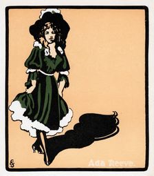 Ada Reeve (1874-1966), English actress, late 19th century