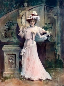 Ada Reeve in Florodora, c1902.Artist: Ellis & Walery