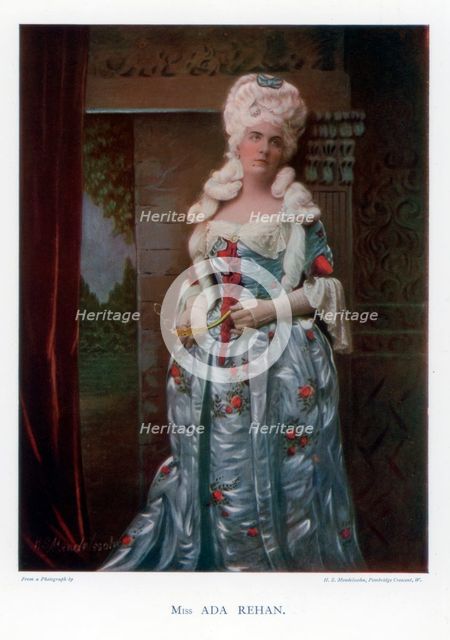 Ada Rehan, American actress, 1901.Artist: Mendelssohn
