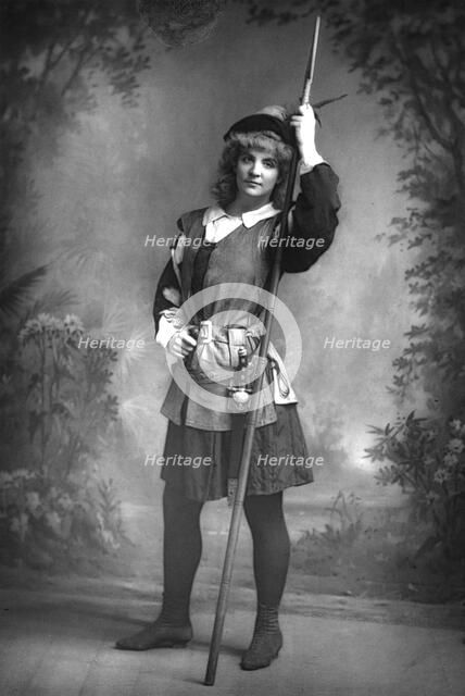 Ada Rehan, Irish-born American actress, c1890. Artist: W&D Downey