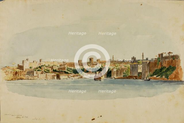 Adalia, Asia Minor, 1844 or 1846. Creator: Miner Kilbourne Kellogg.