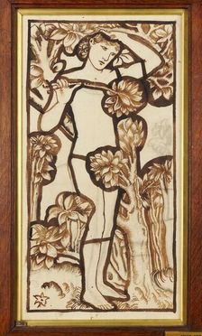 Adam, 1862. Creator: Sir Edward Coley Burne-Jones