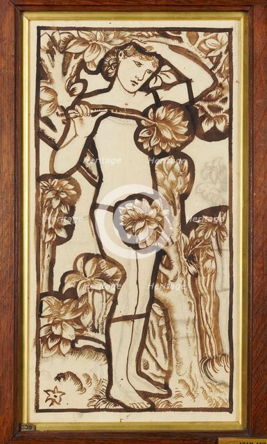 Adam, 1862. Creator: Sir Edward Coley Burne-Jones.