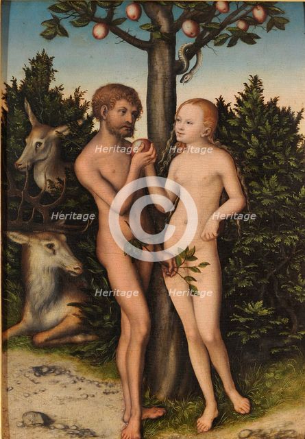 Adam und Eva (The Fall), 1532.