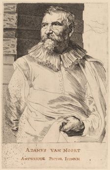 Adam van Noort, probably 1626/1641. Creator: Anthony van Dyck