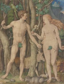 Adam and Eve, 1504. Creator: Unknown