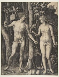 Adam and Eve, 1504. Creator: Albrecht Durer