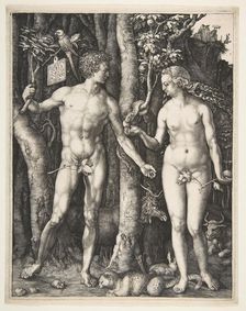 Adam and Eve, 1504. Creator: Albrecht Durer