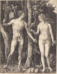 Adam and Eve, 1504. Creator: Albrecht Durer