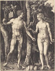 Adam and Eve, 1504. Creator: Albrecht Durer