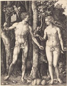 Adam and Eve, 1504. Creator: Albrecht Durer