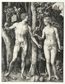 Adam and Eve, 1504. Creator: Albrecht Dürer (German, 1471-1528)