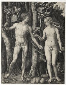 Adam and Eve, 1504. Creator: Albrecht Dürer (German, 1471-1528)