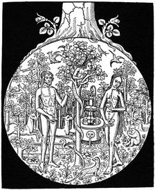 Adam and Eve, 1505 (1964). Artist: Anon