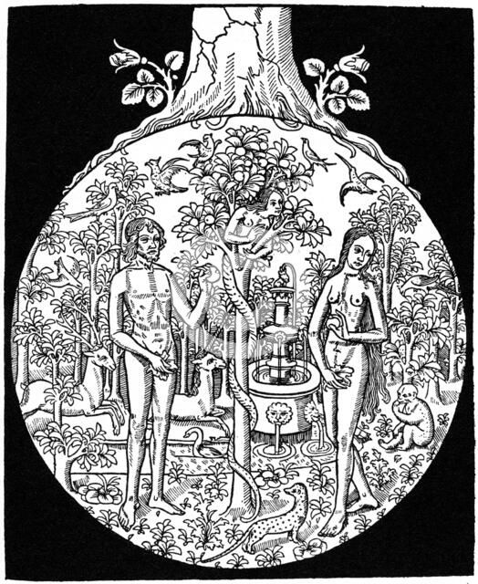 Adam and Eve, 1505 (1964). Artist: Anon