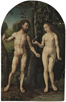 Adam and Eve, 1507. Creator: Jan Gossaert