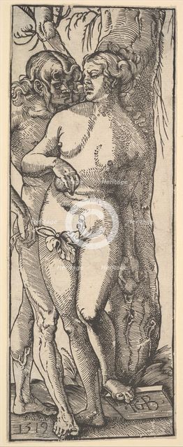 Adam and Eve, 1519. Creator: Hans Baldung.