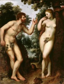 Adam and Eve, 1597-1600. Creator: Rubens, Pieter Paul (1577-1640)