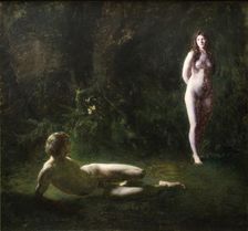 Adam and Eve, 1887. Creator: Julius Paulsen