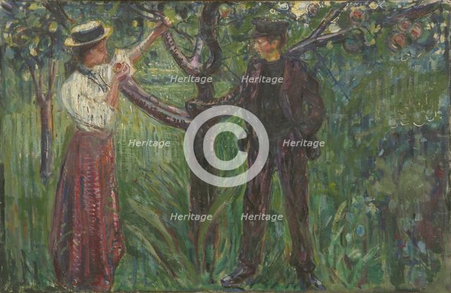Adam and Eve, 1909.