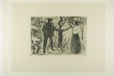 Adam and Eve, 1915. Creator: Edvard Munch