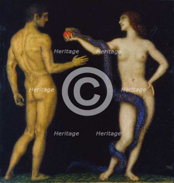 Adam and Eve, 1920-1925.