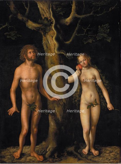 Adam and Eve.