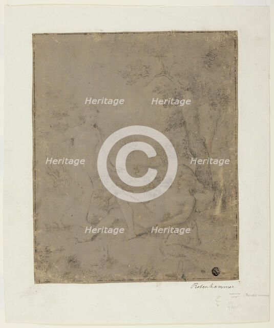 Adam and Eve, n.d. Creator: Possibly Hans Rottenhammer  German, 1564-1625.