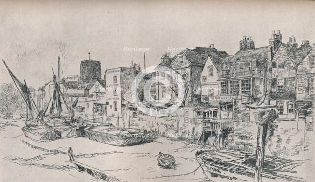 Adam and Eve: Old Chelsea, 1879, (1903). Artist: James Abbott McNeill Whistler