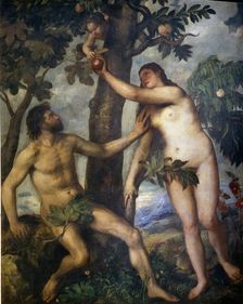 Adam and Eve by Tiziano