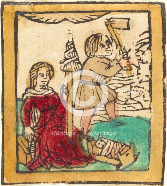 Adam and Eve, c. 1460. Creator: Unknown.