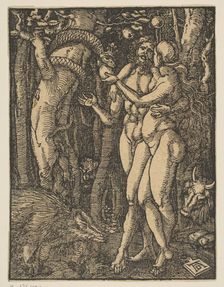 Adam and Eve, from the Small Passion, copy.n.d. Creator: Johann Mommard