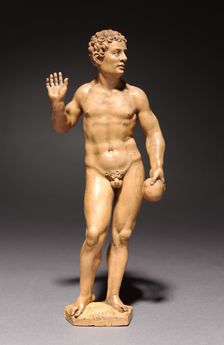 Adam and Eve (pair of statuettes), c. 1535. Creator: Daniel Mauch (German, 1477-1540)