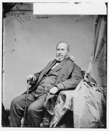 Adam John Glossbrenner of Pennsylvania, between 1860 and 1875. Creator: Unknown