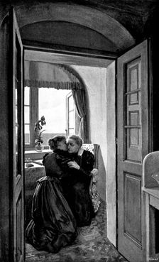 Adam Johnstone's Son: "Mother, sweet! Of course I love you!", 1895. Creator: George Meisenbach