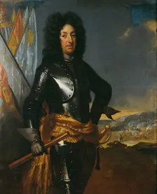 Adam Ludvig Lewenhaupt, 1659-1719, count, general, late 17th-early 18th century. Creator: David von Krafft