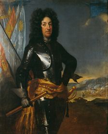 Adam Ludvig Lewenhaupt, 1659-1719, count, general, late 17th-early 18th century. Creator: David von Krafft