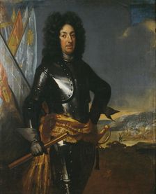 Adam Ludvig Lewenhaupt, 1659-1719, count, general, late 17th-early 18th century. Creator: David von Krafft