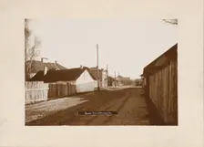 Adam Mickiewicz Street - general view of buildings, Kaunas, between 1905-1915. Creator: Unknown
